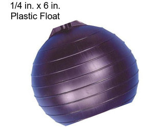 1/4 in. x 6 in. Plastic Float