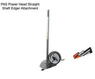 PAS Power Head Straight Shaft Edger Attachment