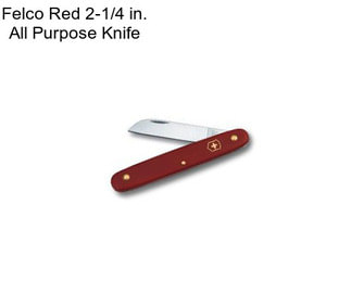 Felco Red 2-1/4 in. All Purpose Knife