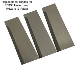 Replacement Blades for RC190 Hover Lawn Mowers (3-Pack)