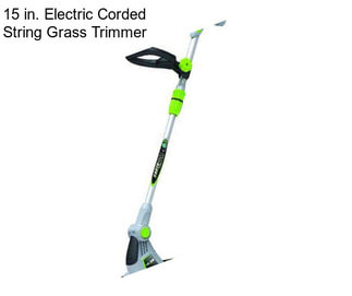 15 in. Electric Corded String Grass Trimmer