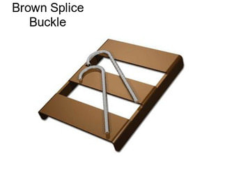 Brown Splice Buckle