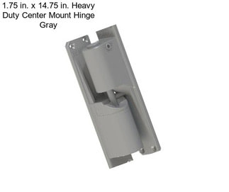 1.75 in. x 14.75 in. Heavy Duty Center Mount Hinge Gray