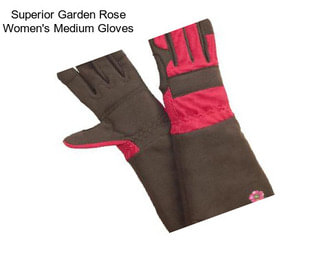 Superior Garden Rose Women\'s Medium Gloves