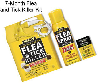 7-Month Flea and Tick Killer Kit