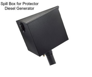 Spill Box for Protector Diesel Generator