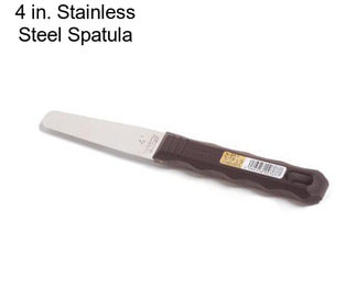 4 in. Stainless Steel Spatula