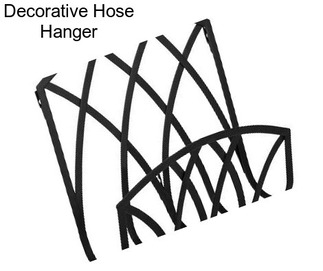 Decorative Hose Hanger