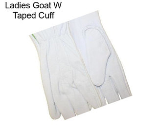 Ladies Goat W Taped Cuff