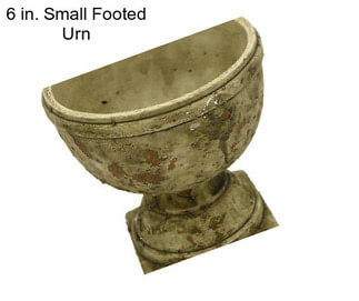 6 in. Small Footed Urn
