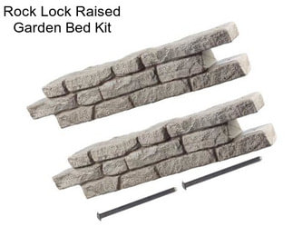Rock Lock Raised Garden Bed Kit
