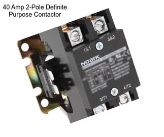 40 Amp 2-Pole Definite Purpose Contactor