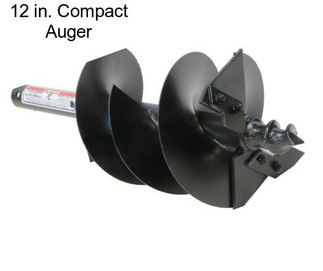 12 in. Compact Auger