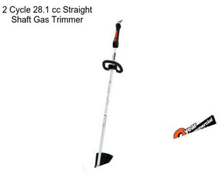 2 Cycle 28.1 cc Straight Shaft Gas Trimmer