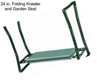 24 in. Folding Kneeler and Garden Seat