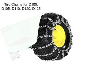 Tire Chains for D100, D105, D110, D120, D125