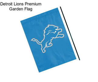 Detroit Lions Premium Garden Flag
