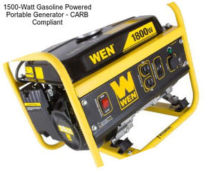 1500-Watt Gasoline Powered Portable Generator - CARB Compliant