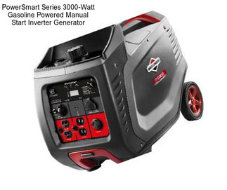 PowerSmart Series 3000-Watt Gasoline Powered Manual Start Inverter Generator