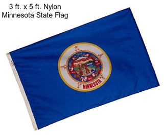 3 ft. x 5 ft. Nylon Minnesota State Flag