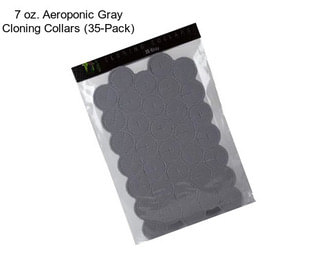 7 oz. Aeroponic Gray Cloning Collars (35-Pack)