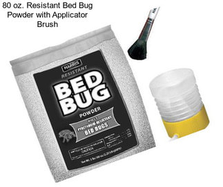 80 oz. Resistant Bed Bug Powder with Applicator Brush