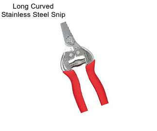 Long Curved Stainless Steel Snip