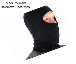 Medium-Wave Balaclava Face Mask