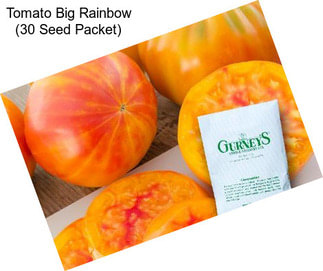 Tomato Big Rainbow (30 Seed Packet)