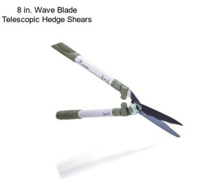 8 in. Wave Blade Telescopic Hedge Shears