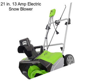 21 in. 13 Amp Electric Snow Blower