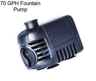 70 GPH Fountain Pump