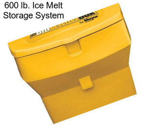 600 lb. Ice Melt Storage System
