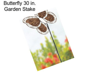 Butterfly 30 in. Garden Stake