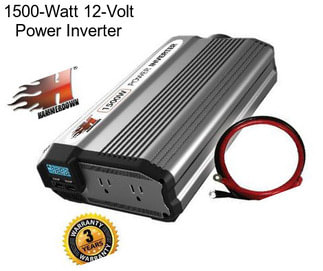 1500-Watt 12-Volt Power Inverter