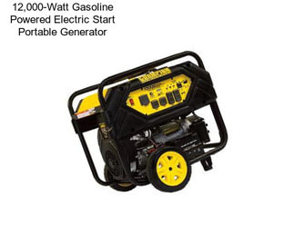 12,000-Watt Gasoline Powered Electric Start Portable Generator