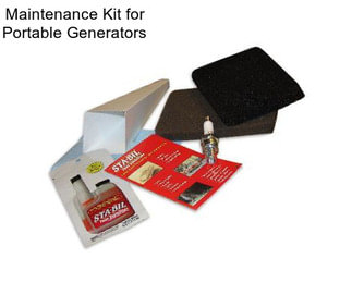 Maintenance Kit for Portable Generators