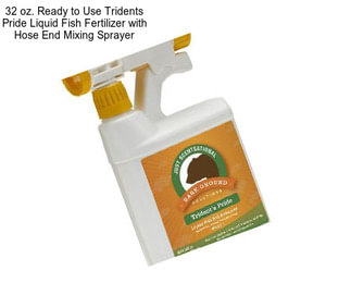 32 oz. Ready to Use Tridents Pride Liquid Fish Fertilizer with Hose End Mixing Sprayer