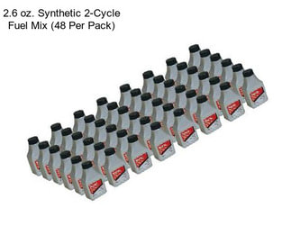 2.6 oz. Synthetic 2-Cycle Fuel Mix (48 Per Pack)