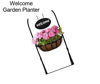 Welcome Garden Planter