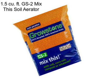 1.5 cu. ft. GS-2 Mix This Soil Aerator