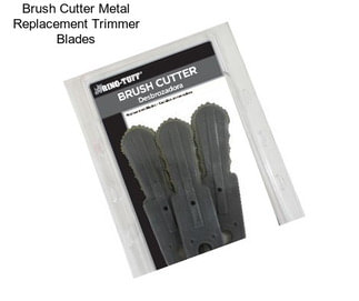 Brush Cutter Metal Replacement Trimmer Blades