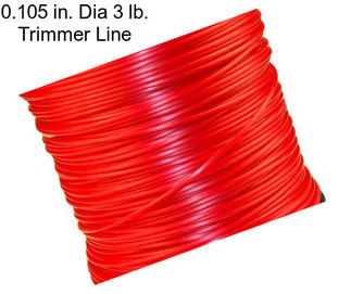 0.105 in. Dia 3 lb. Trimmer Line