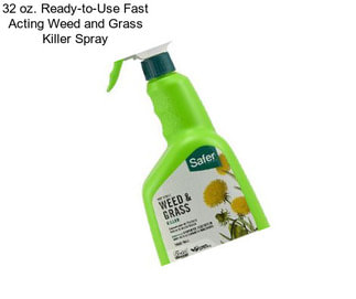 32 oz. Ready-to-Use Fast Acting Weed and Grass Killer Spray