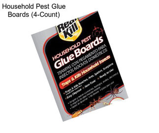 Household Pest Glue Boards (4-Count)