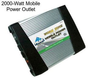 2000-Watt Mobile Power Outlet