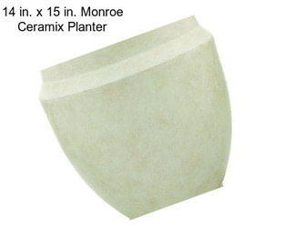 14 in. x 15 in. Monroe Ceramix Planter