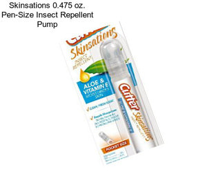 Skinsations 0.475 oz. Pen-Size Insect Repellent Pump