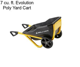 7 cu. ft. Evolution Poly Yard Cart