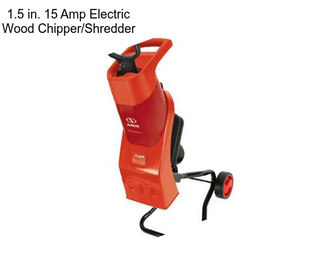 1.5 in. 15 Amp Electric Wood Chipper/Shredder